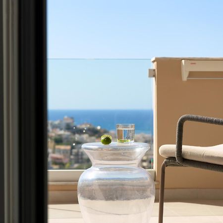 Ikia Mia Sea View Apartment Rethymno  Bagian luar foto