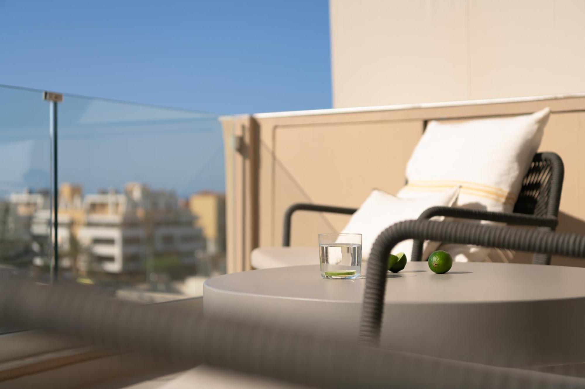 Ikia Mia Sea View Apartment Rethymno  Bagian luar foto