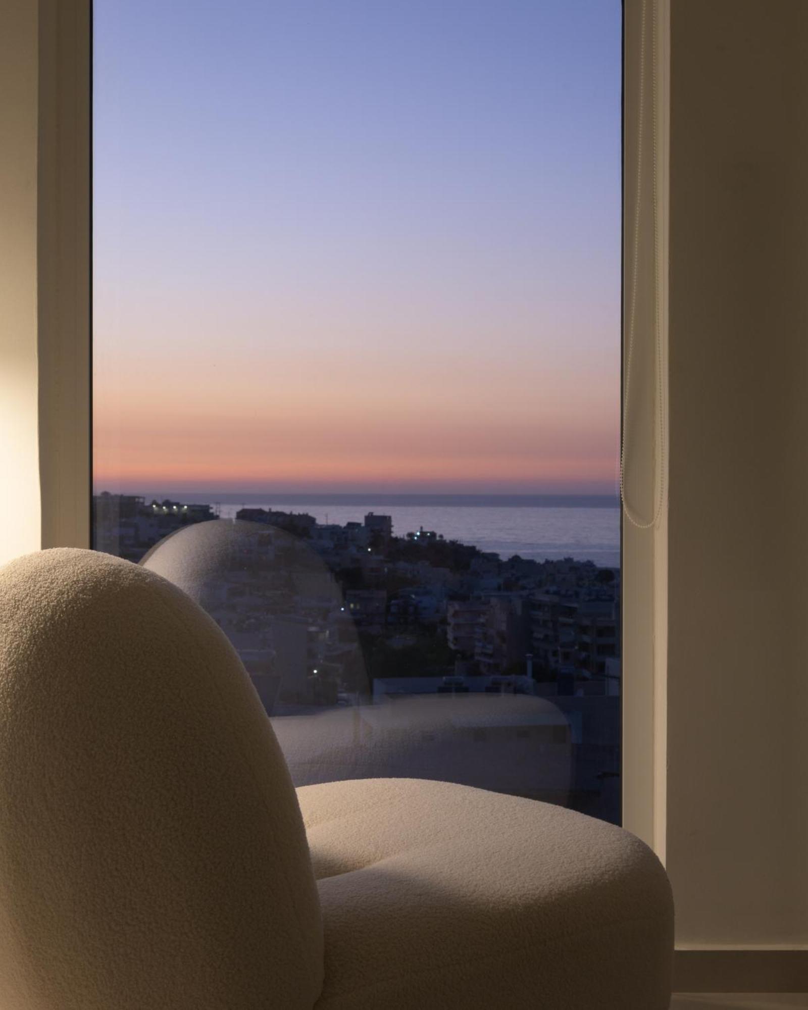 Ikia Mia Sea View Apartment Rethymno  Bagian luar foto
