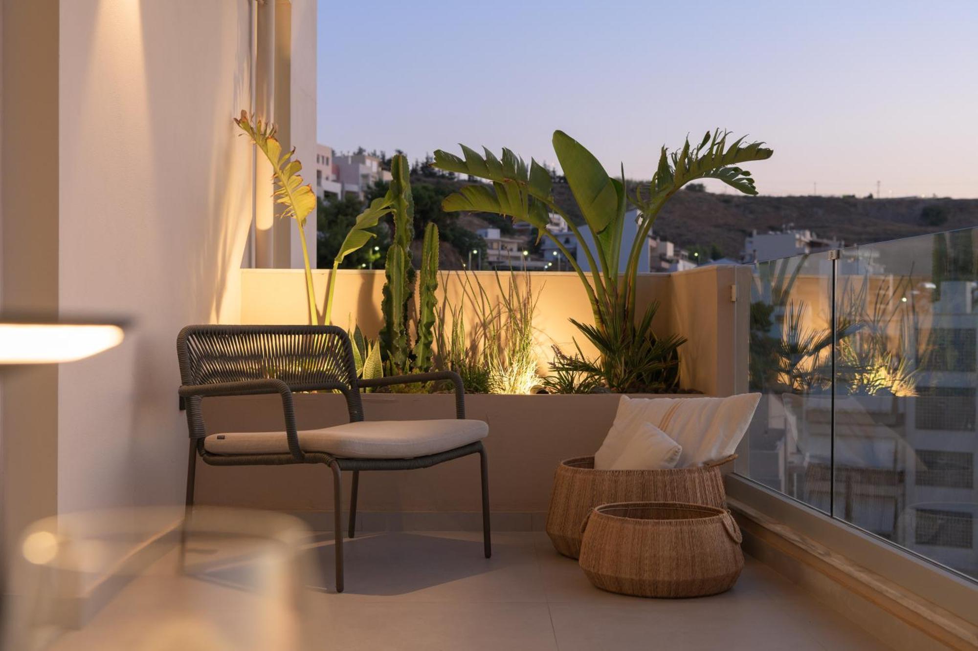 Ikia Mia Sea View Apartment Rethymno  Bagian luar foto